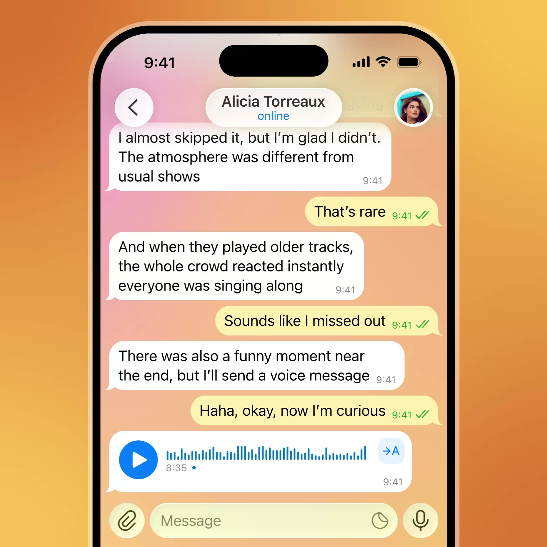 Expanded Voice Player — более точная перемотка голосовых в Telegram.
