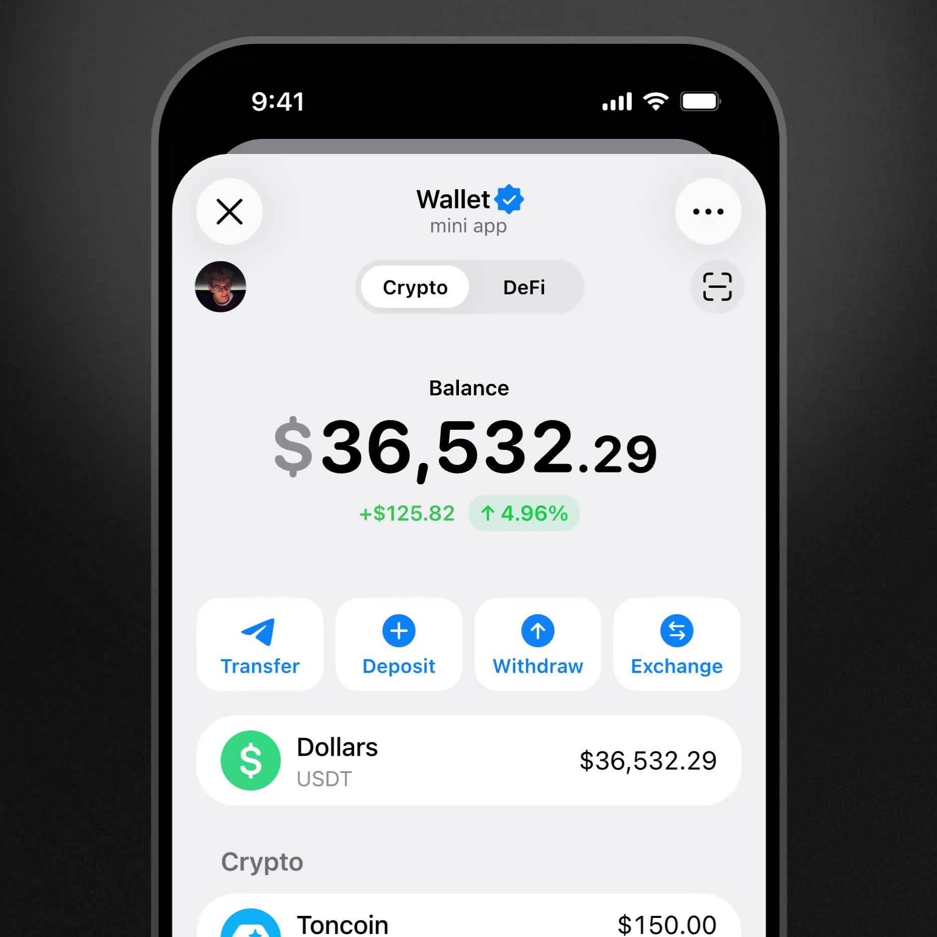 Wallet Tiers — забрендировал тарифы в единую систему.